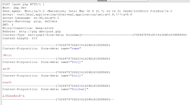 Multipart Form Data Example